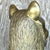 Vintage Chapman Brass Lioness Head Sculpture For Sale - Image 13 of 16