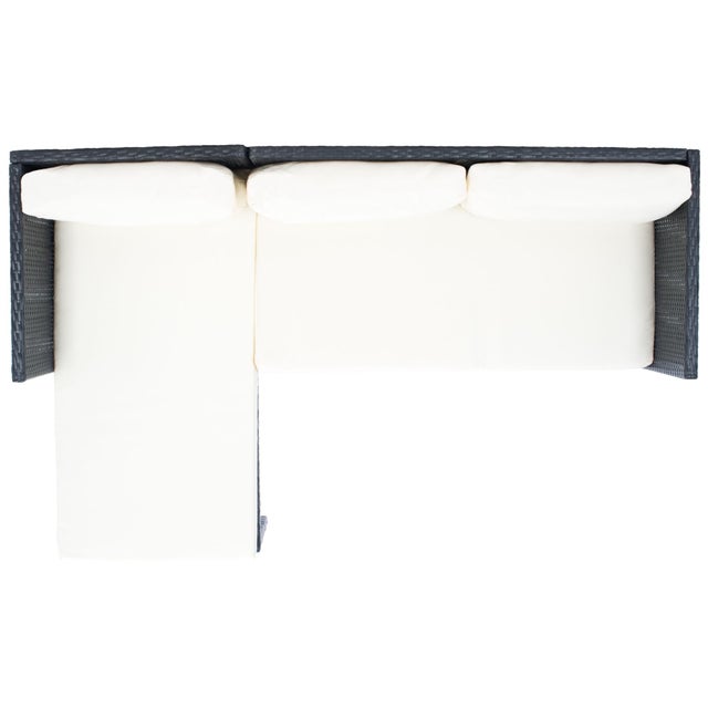 2020s Bronson 3-Piece Sofa Set, Black/Beige For Sale - Image 5 of 8