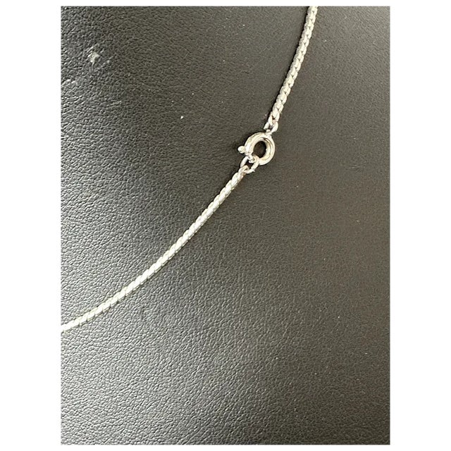 1970s 1970sVan Dell Sterling Earrings and Necklace, 3 Pieces For Sale - Image 5 of 12