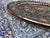 Metal Handmade Inlaid Design Copper Tray For Sale - Image 7 of 10