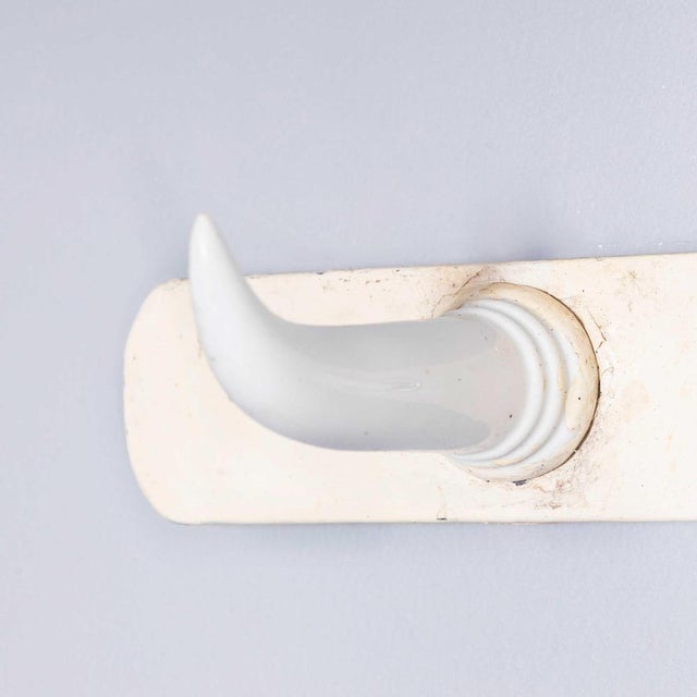 19th Century French Original Cast Iron Butchers Rack For Sale - Image 10 of 11