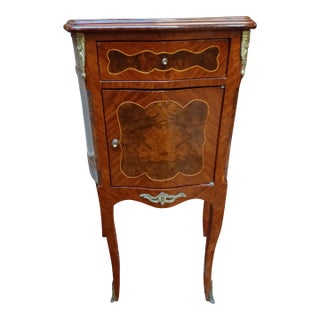 Mid 20th Century Louis XV Style Nightstand For Sale