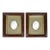 19th Century Victorian Ornate Carve and Gilt Wood Picture Frames - A Pair For Sale