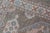 Turkish Oushak Runner in Soft Coral, Slate Gray, and Ivory With Geometric Design For Sale - Image 13 of 13
