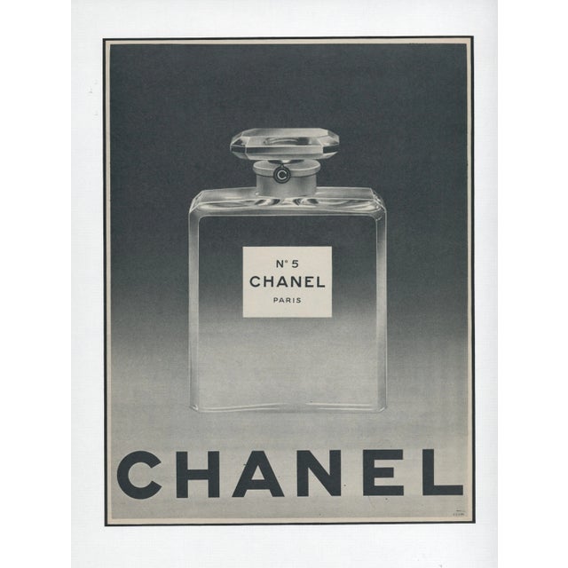 1962 French Vintage Advertisement Perfume Print-Chanel No. 5