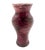 Italian Italian Hand-Painted Marbled Glass Vase For Sale - Image 3 of 10