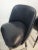 Mid Century Modern Black Barstools Swivel For Sale In Boston - Image 6 of 13