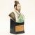 Meiji to Shōwa Era Japanese Ceramic Bust For Sale - Image 9 of 12