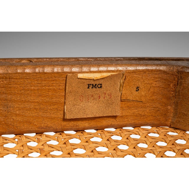 Single Patinaed Bentwood Prague Model 811 Side Chair by Josef Frank for Stendig W/ Original Cane Seat & Back, Poland, C. 1960s For Sale - Image 15 of 18