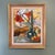 A. Lindblom, Amaryllis and Fruit, 20th Century, Oil on Canvas For Sale - Image 14 of 16