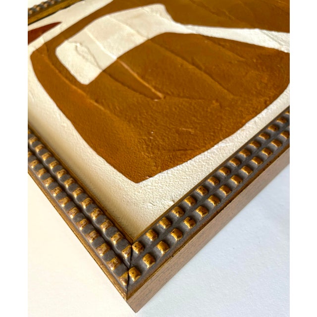 Contemporary 2025 "Raccogliere" Contemporary Abstract Painting on Canvas by r.k. Red For Sale - Image 3 of 3