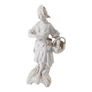 18th Century German Kpm Porcelain Allegorical Figure of Autumn by Friedrich Elias Meyer For Sale
