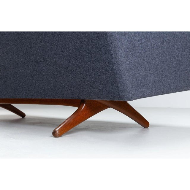 Ml-90 Three-Seater Sofa by Illum Wikkelso for Laursen, Denmark, 1960 For Sale - Image 14 of 15