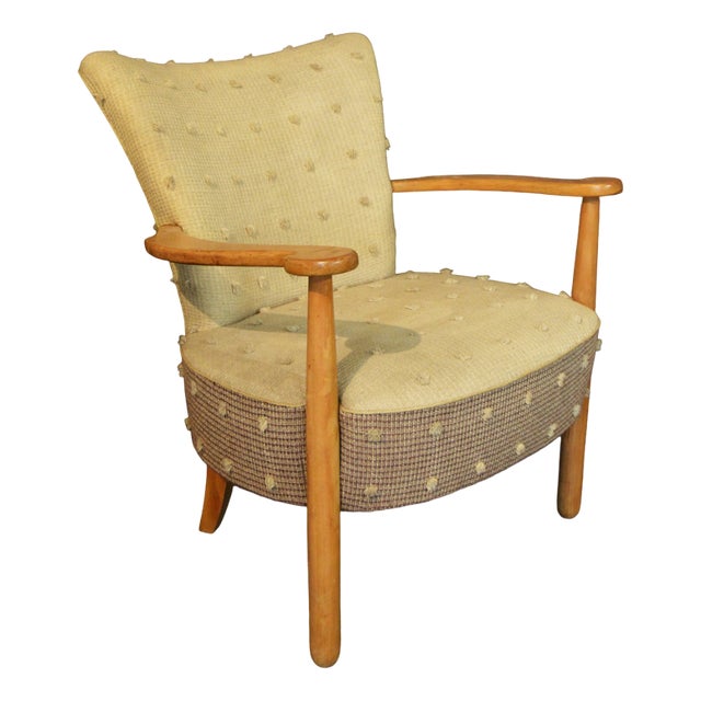 Armchair attributed to Mogens Lassen, 1940s For Sale