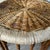 Vintage Tortoiseshell Bamboo, Wicker and Jute Side Table Plant Stand For Sale - Image 10 of 10
