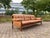 Vintage Cognac Caramel Aniline Leather Sofa, 1970s For Sale - Image 14 of 18