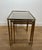 Metal 1940s Neoclassical style brass nesting tables by Maison Jansen For Sale - Image 7 of 12
