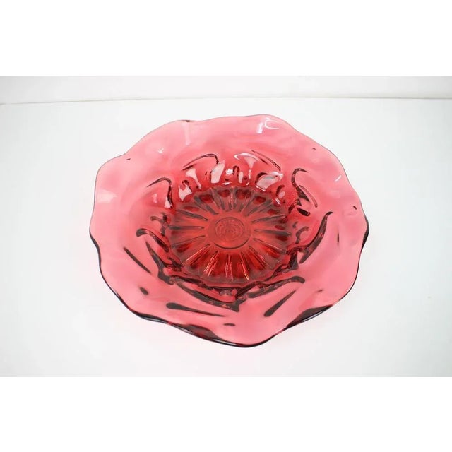 Glass Czech Art Glass Bowl attributed to Josef Hospodka for Chribska Glassworks, 1960s For Sale - Image 7 of 8