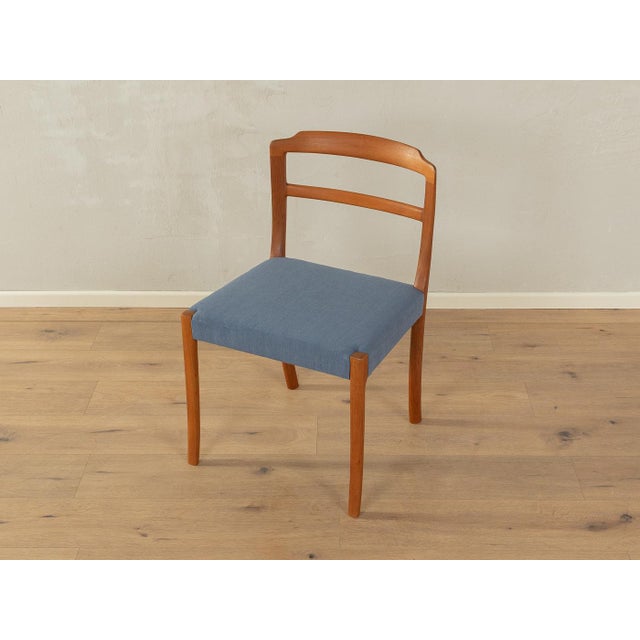 Mid-Century Modern Dining Room Chairs by Ole Wanscher for A. J. Iversen, 1960s, Set of 5 For Sale - Image 3 of 13