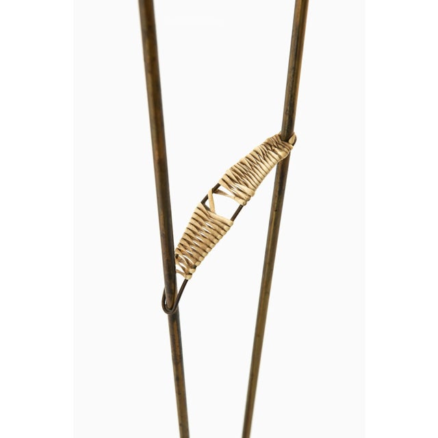 Very rare floor lamp designed by Svend Aage Holm Sorensen. Produced by Holm Sorensen & Co in Denmark. This piece is...