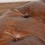 Brown Set of Three Vintage Brown Leather Chesterfield Seating Group With Sofa and Pair of Club Chairs For Sale - Image 8 of 18