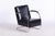 Bauhaus Lounge Chair in Leather from Mücke Melder, Czechia, 1930s For Sale - Image 10 of 12