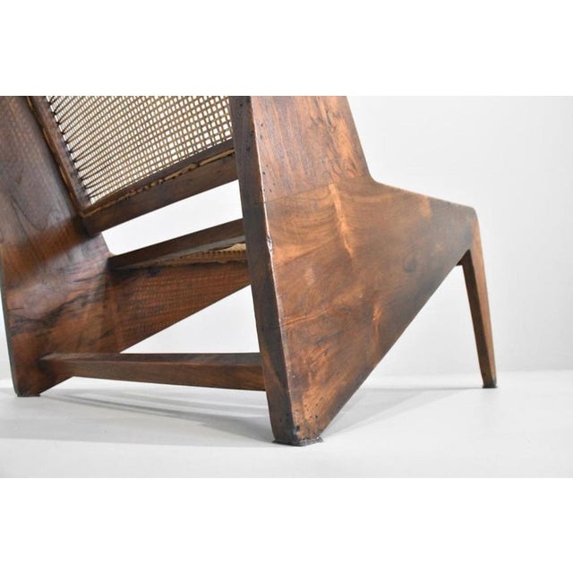 Kangaroo Chair Armchairs by Pierre Jeanneret, 1950s, Set of 2 For Sale - Image 10 of 17