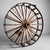 Wood Antique Itomaki Bobbin Spinning Wheel in Bamboo and Silk, 1900s For Sale - Image 7 of 14
