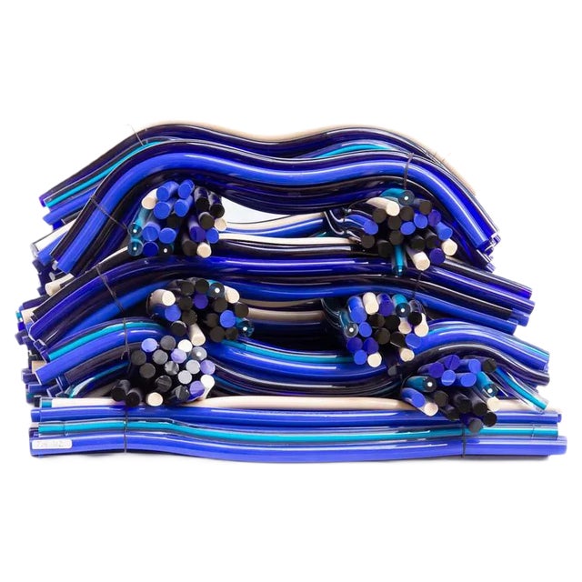 Matassa Glass Sculpture by Leonardo Cimolin For Sale
