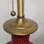 Red Mid 20th Century Mid-Century Chinese Hand-Carved Cinnabar Lacquer Table Lamps, Pair For Sale - Image 8 of 18