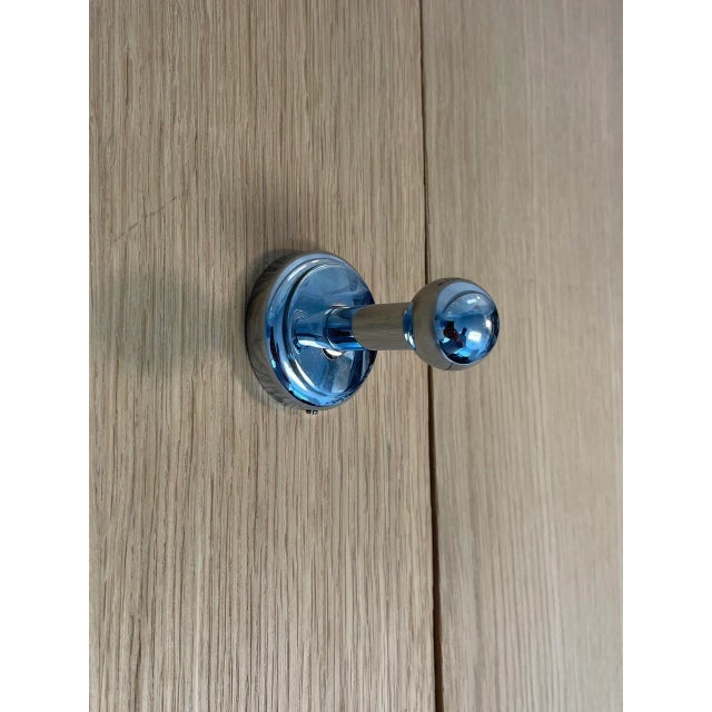 1990s 1990s Chrome Finish Robe Hook by Kraft Hardware For Sale - Image 5 of 5