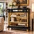 Ebonized Neoclassic Carved Walnut & Lacquered Bookcase, 1900s For Sale - Image 9 of 10