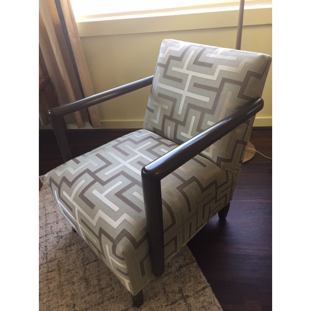 Modern Swaim "Lola" Lounge Chairs - A Pair For Sale - Image 3 of 8