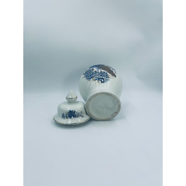 Ceramic Vintage Amphora Vase with Lid, 1965 For Sale - Image 7 of 9