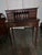 Wood 1980s Ethan Allen Georgian Court Nightstands, Lingerie Chest, Highboy Dresser and Desk For Sale - Image 7 of 8