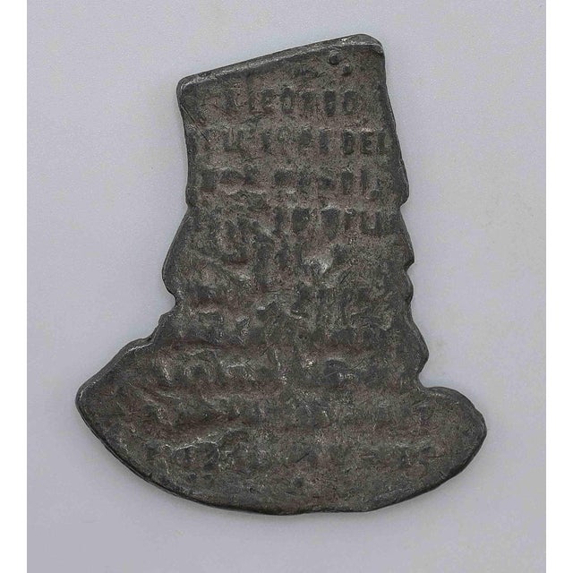 Portrait of Garibaldi is an original handmade object realized in 1880 ca. Metal, 3,5 x 2,3 cm. Good conditions