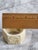 Plastic Vintage Celluloid Faceted Floral Napkin Rings - Pair For Sale - Image 7 of 7