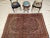 Textile Vintage Persian Kashan Area Rug, Handwoven Floral Pattern, Navy & Blue, 5’ X 7’ For Sale - Image 7 of 12