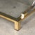 20th Century Hollywood Regency Italian Glass, Brass and Acrylic Glass Coffee Table, 1980 For Sale - Image 11 of 14
