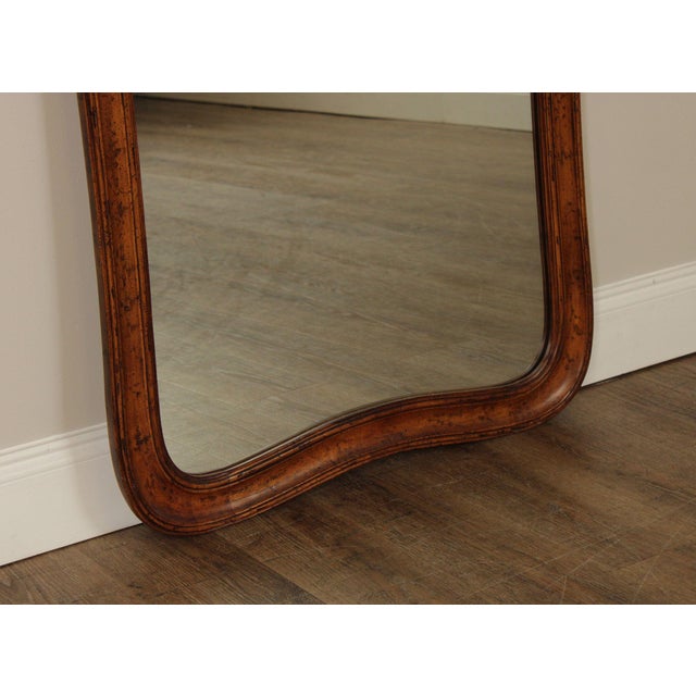 Wood Late 20th Century Henredon Villandry Collection French Style Carved Walnut Wall Mirror For Sale - Image 7 of 12
