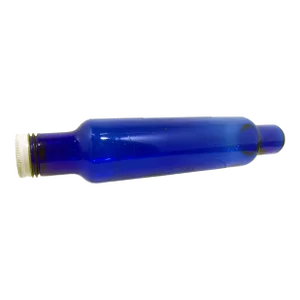 1940s Cobalt Glass Rolling Pin