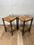 Textile 1970s Vintage Rush Seat Stools in the Style of Charlotte Perriand For Sale - Image 7 of 10