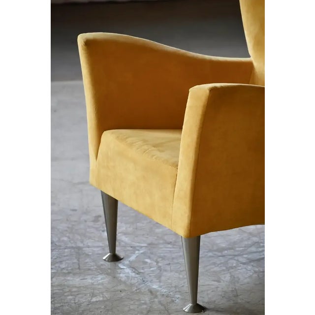 Lounge Chair Model Castor With Footstool by Gijs Papavoine for Montis For Sale In New York - Image 6 of 12