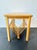 Mid-Century Modern Vintage Wooden Side Table with Magazine Rack, 1970s For Sale - Image 3 of 16