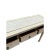 Chinese Distressed Off White 3 Drawers Side Pedestal Console Table For Sale In San Francisco - Image 6 of 7