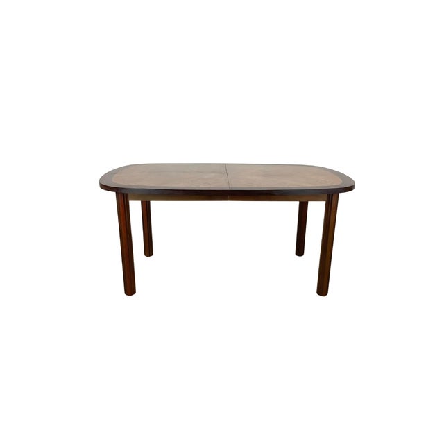 Lane Tower Suite Collection Dining Table with 6 non-lane brand chairs. Table measures 66" long 42" wide 30" high two 18"...