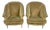 Set of Armchairs attributed to Gio Ponti for Isa Bergamo, Italy, 1950s For Sale