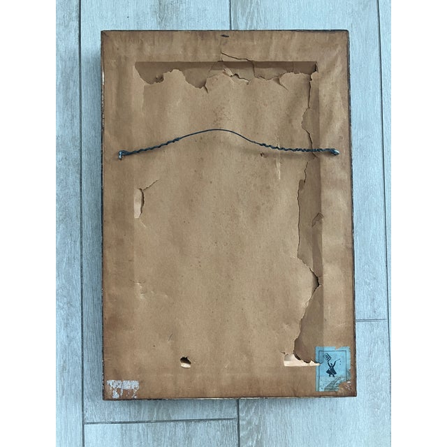 Red Mid 20th Century Original Johnny Friedlaender Aquatint Etching - Rare Small Format, Signed For Sale - Image 8 of 11