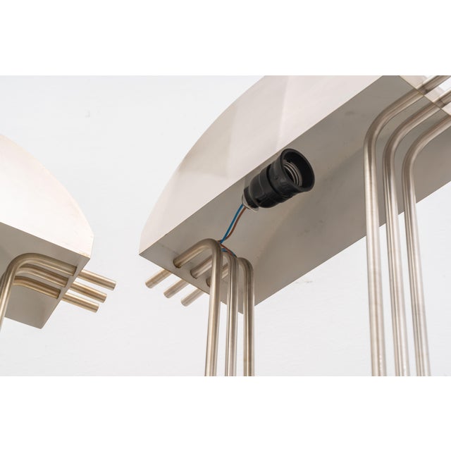 Metal Lamps by Marcel Breuer for the Paris Expo, 1925, Set of 2 For Sale - Image 7 of 14