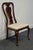 Queen Anne Drexel Heritage Solid Cherry Traditional Queen Anne Style Dining Side Chair 123-811 For Sale - Image 3 of 12